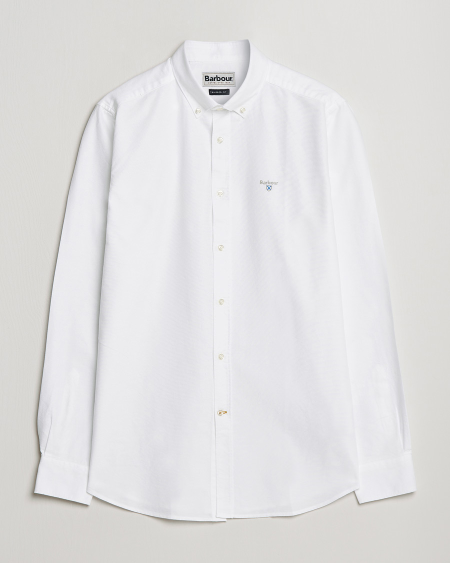Mies | Kauluspaidat | Barbour Lifestyle | Tailored Fit Oxford 3 Shirt White