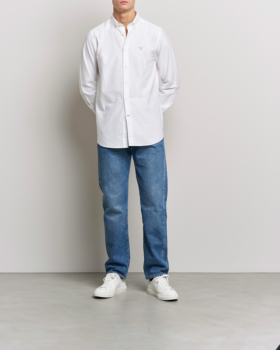 Mies | Kauluspaidat | Barbour Lifestyle | Tailored Fit Oxford 3 Shirt White