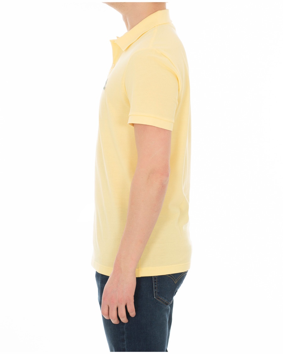 Mies | Pikeet | Lacoste | Palm Crocodile Poloshirt Regular Fit Yellow