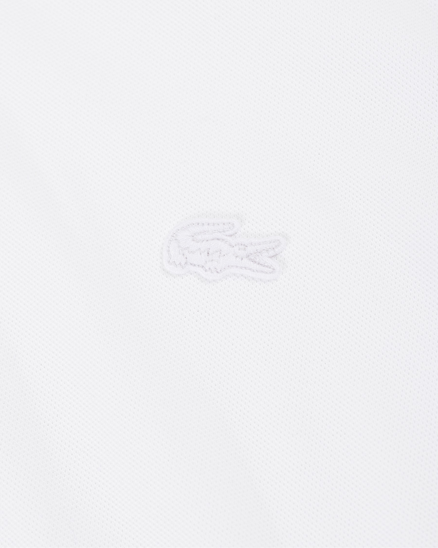 Mies | Pikeet | Lacoste | Regular Fit Tonal Crocodile Poloshirt White