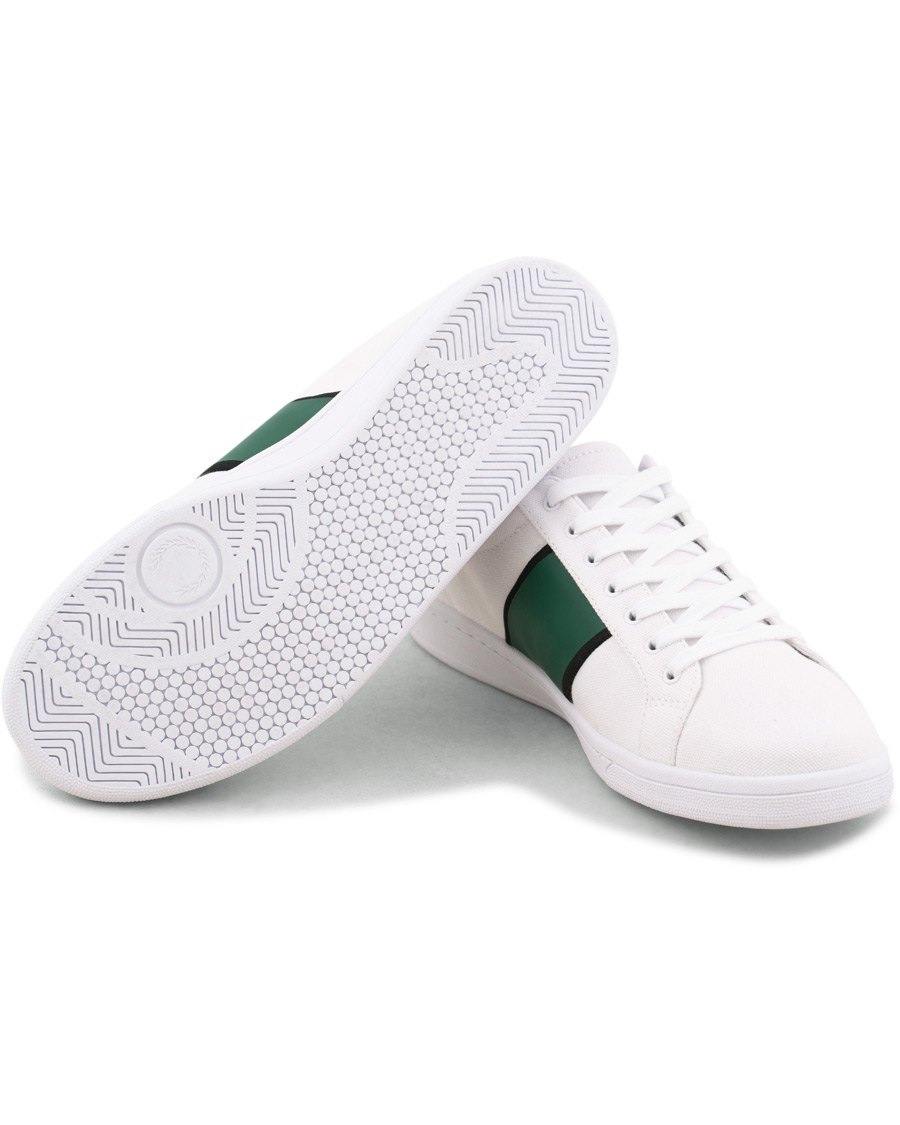 Mies | Fred Perry B721 Canvas Sneaker White | Fred Perry | B721 Canvas Sneaker White