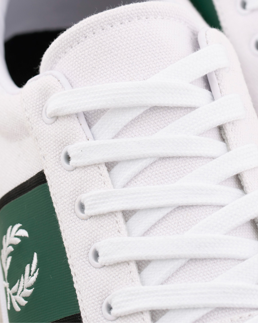 Mies | Fred Perry B721 Canvas Sneaker White | Fred Perry | B721 Canvas Sneaker White