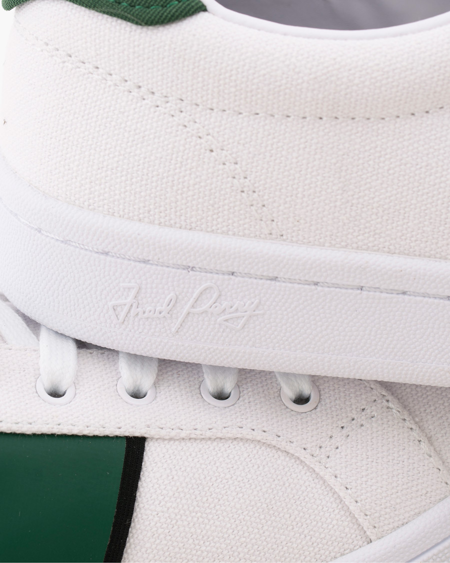 Mies | Fred Perry B721 Canvas Sneaker White | Fred Perry | B721 Canvas Sneaker White