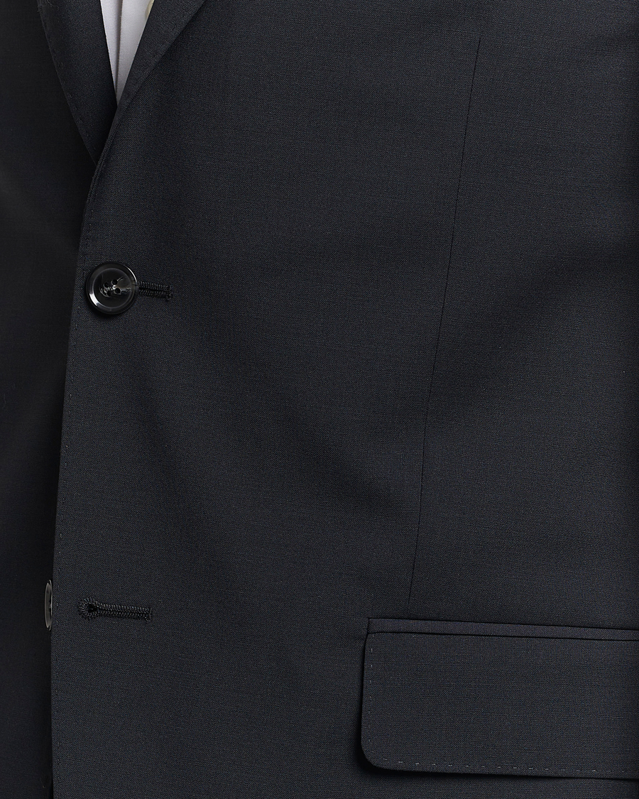 Mies | Pikkutakit | Oscar Jacobson | Edmund Wool Stretch Blazer Black