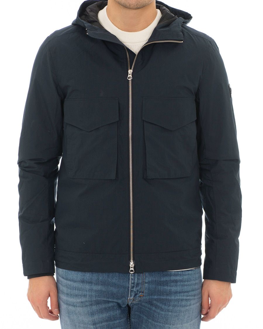 Mies | Takit | J.Lindeberg | Bass Paper Cony Jacket Navy