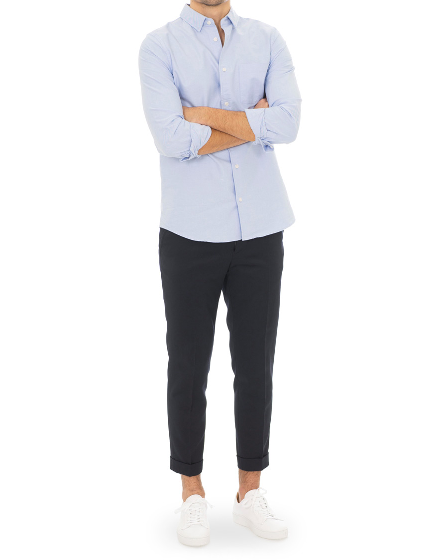 Mies | Kauluspaidat | Filippa K | Tim Oxford Shirt Light Blue