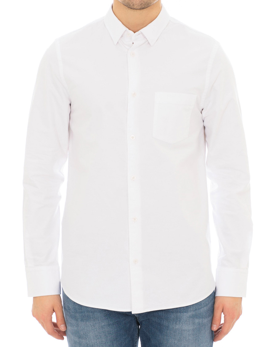 Mies | Kauluspaidat | Filippa K | Tim Oxford Shirt White