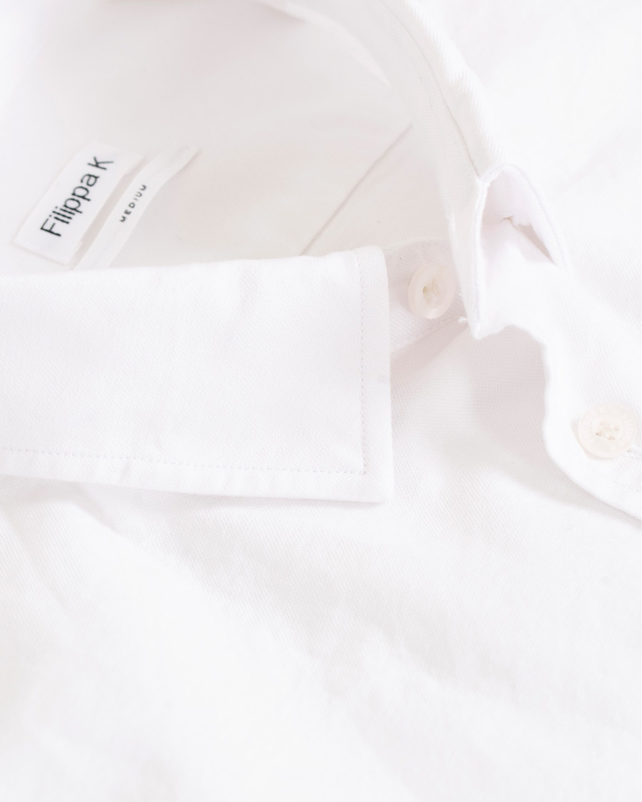 Mies | Kauluspaidat | Filippa K | Tim Oxford Shirt White