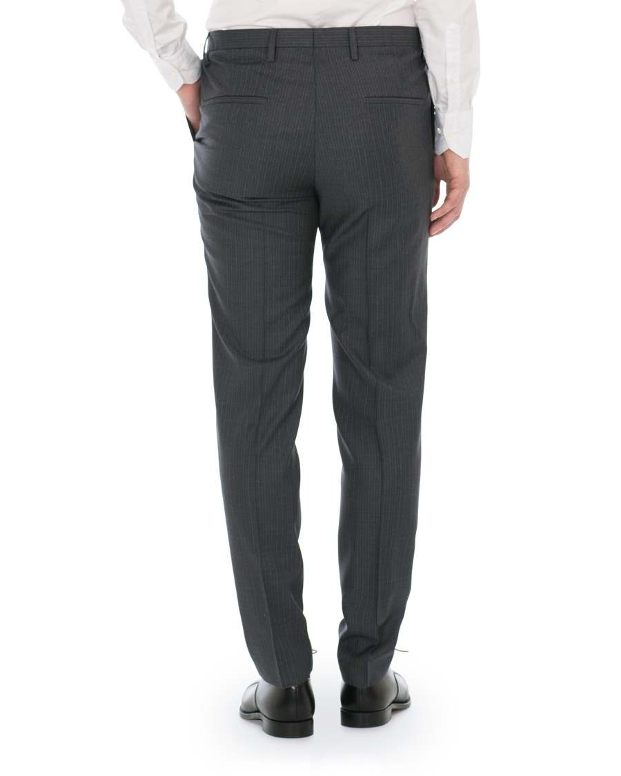 Mies | Housut | Tiger of Sweden | Todd Pinstripe Trousers Grey