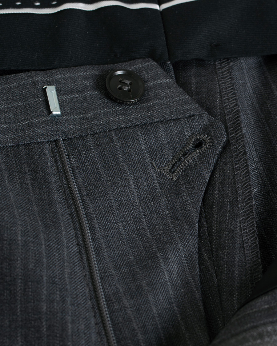 Mies | Housut | Tiger of Sweden | Todd Pinstripe Trousers Grey