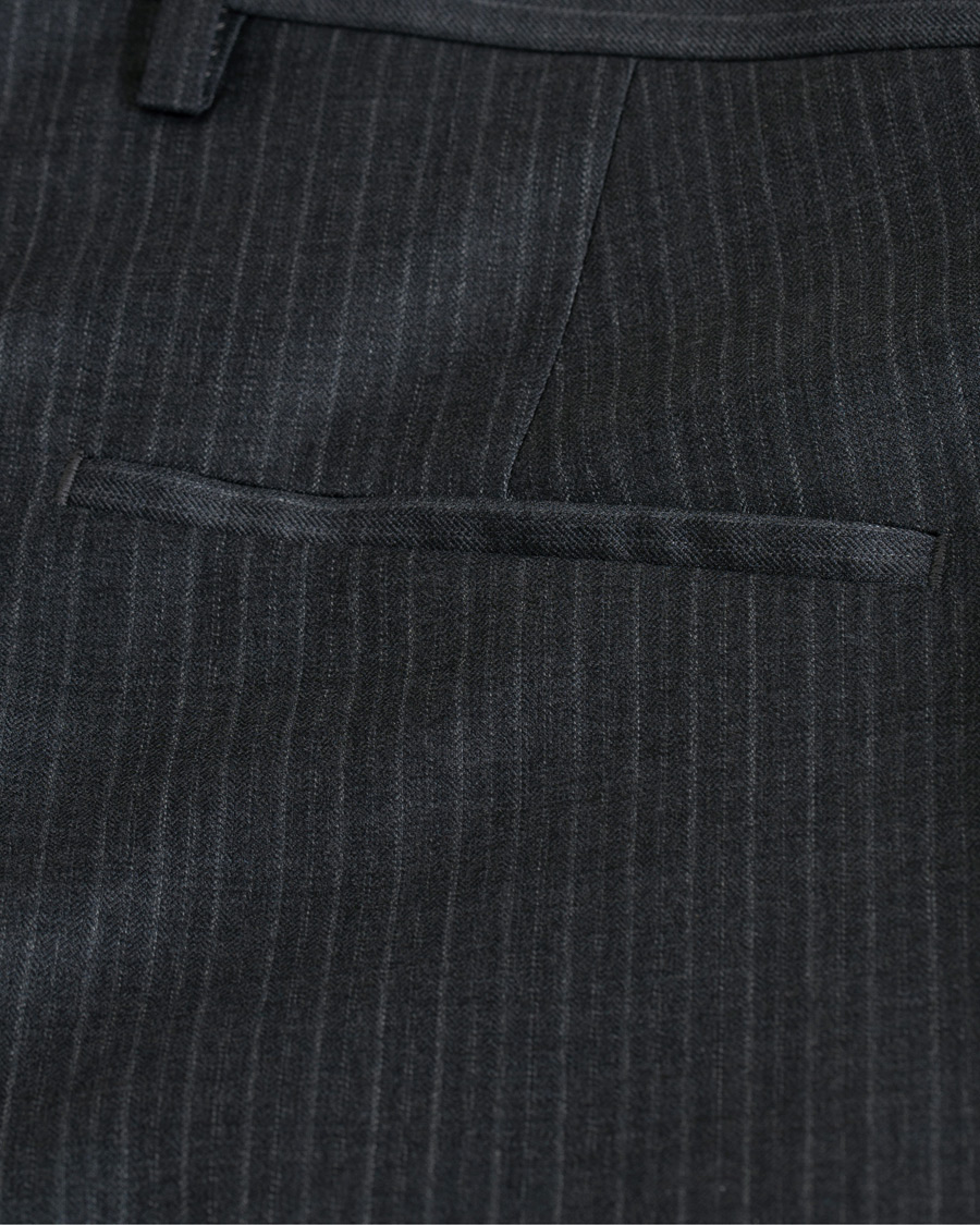 Mies | Housut | Tiger of Sweden | Todd Pinstripe Trousers Grey