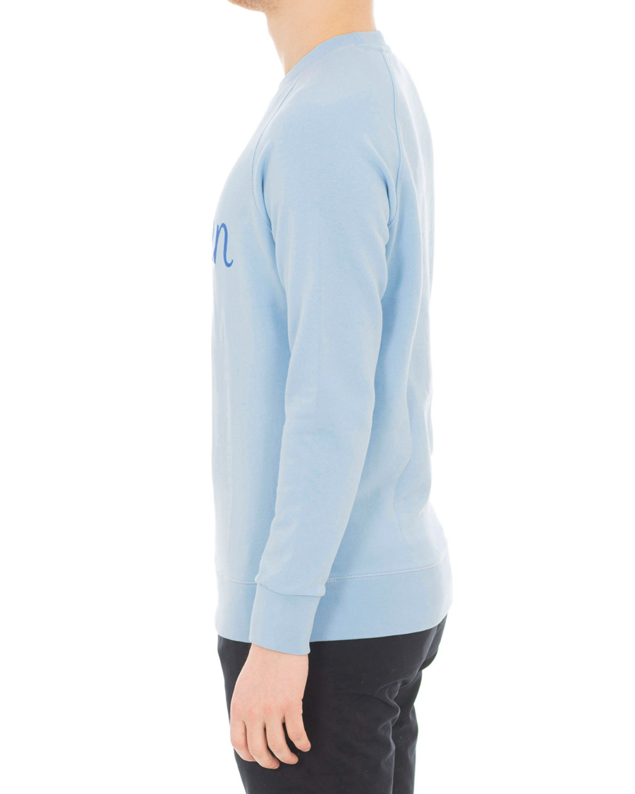 Mies | Puserot | Maison Kitsuné | Sweatshirt Parisien Light Blue