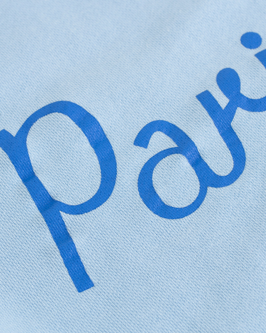 Mies | Puserot | Maison Kitsuné | Sweatshirt Parisien Light Blue