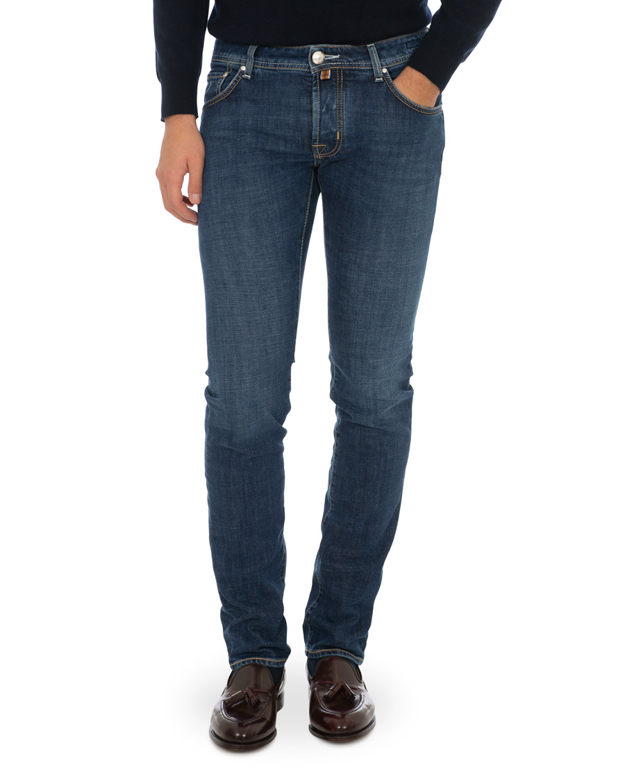 Mies | Farkut | Jacob Cohën | 622 Slim Fit Jeans Mid Blue 