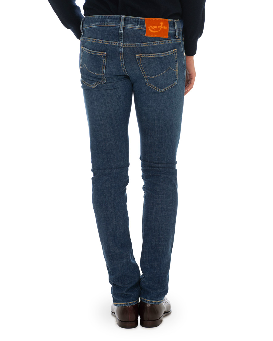 Mies | Farkut | Jacob Cohën | 622 Slim Fit Jeans Mid Blue 