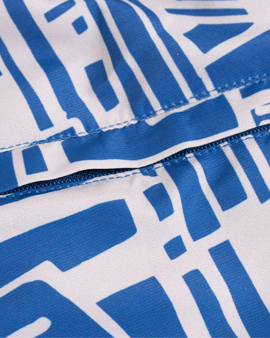 Mies | Uimahousut | Frescobol Carioca | Classic Short Swimshorts Linha Navy/Smoke Grey