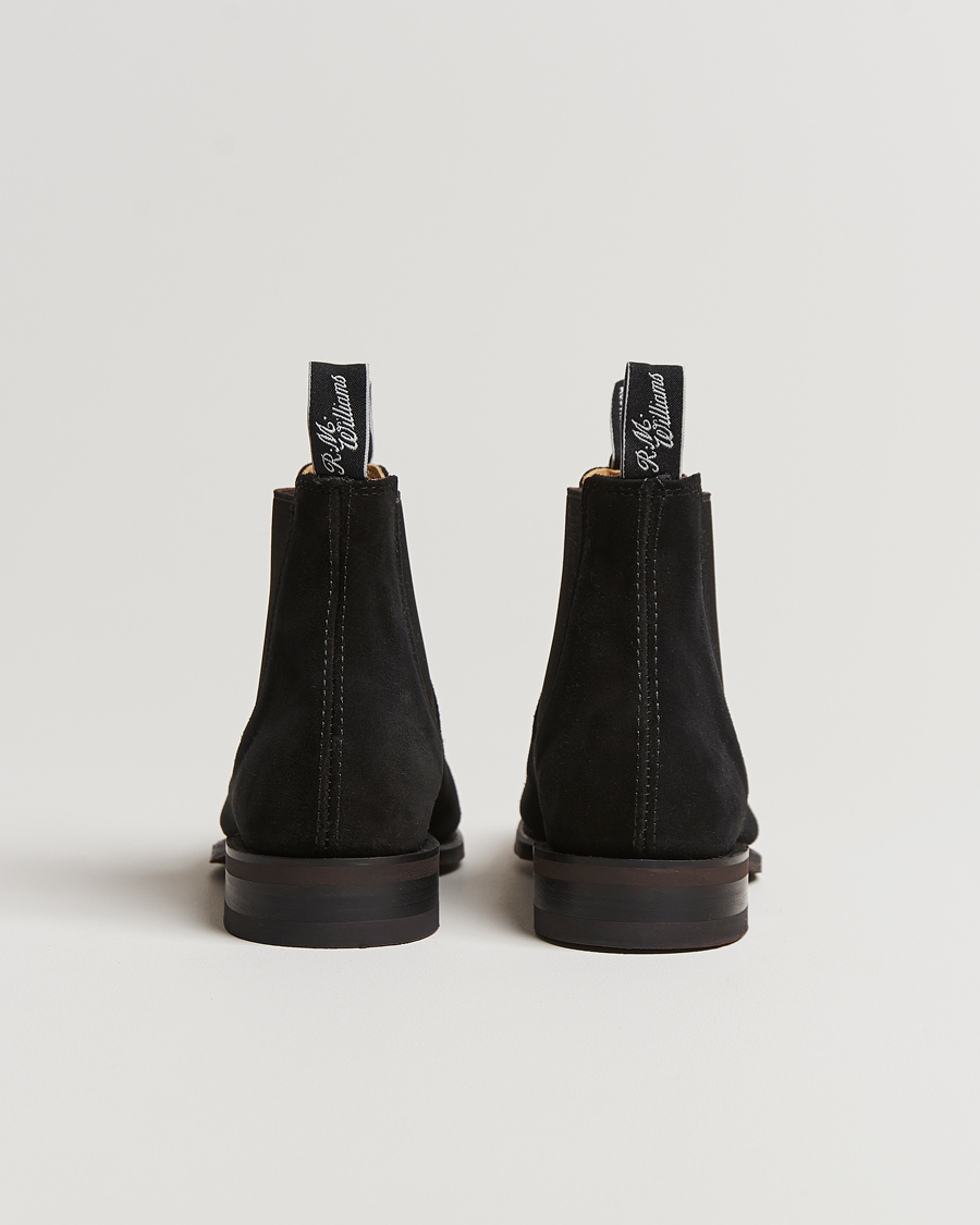Mies | R.M.Williams Wentworth G Boot Black Suede | R.M.Williams | Wentworth G Boot Black Suede
