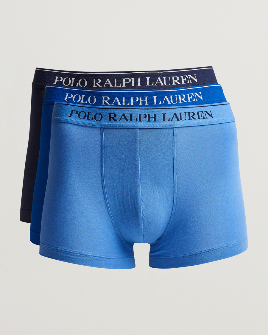 Mies | Alusvaatteet | Polo Ralph Lauren | 3-Pack Trunk Navy/Saphir/Bermuda