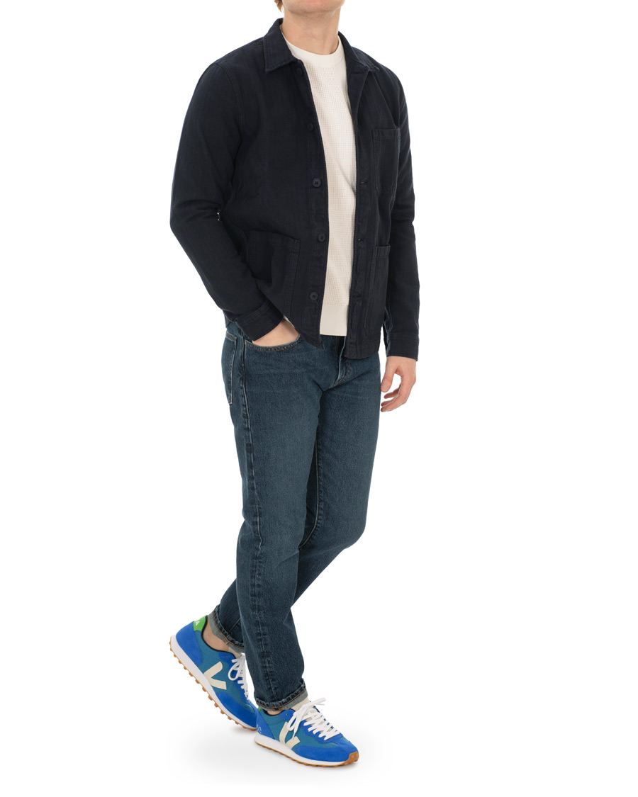 Mies | Veja Blue De Paname Collaboration Riobranco Sneaker Blue | Veja | Blue De Paname Collaboration Riobranco Sneaker Blue