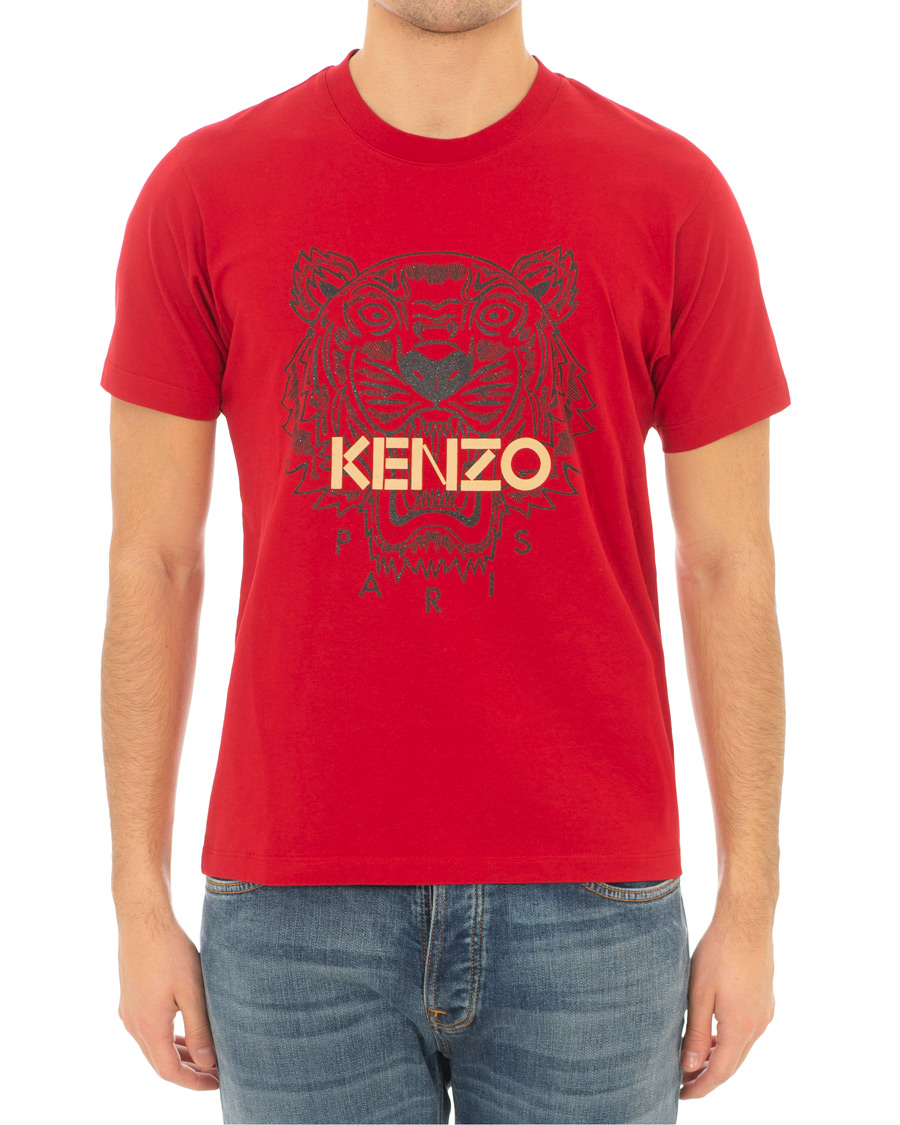 Mies | T-paidat | KENZO | Chinese New Year Icon Tiger T-shirt Red