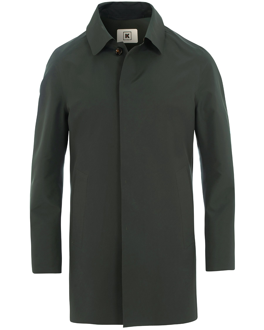 Mies | Takit | Kired | Pablo Laser Cut Trench Green