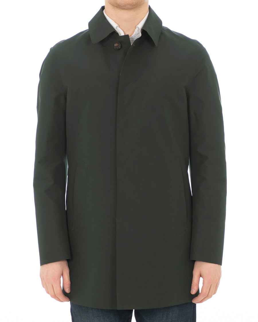 Mies | Takit | Kired | Pablo Laser Cut Trench Green