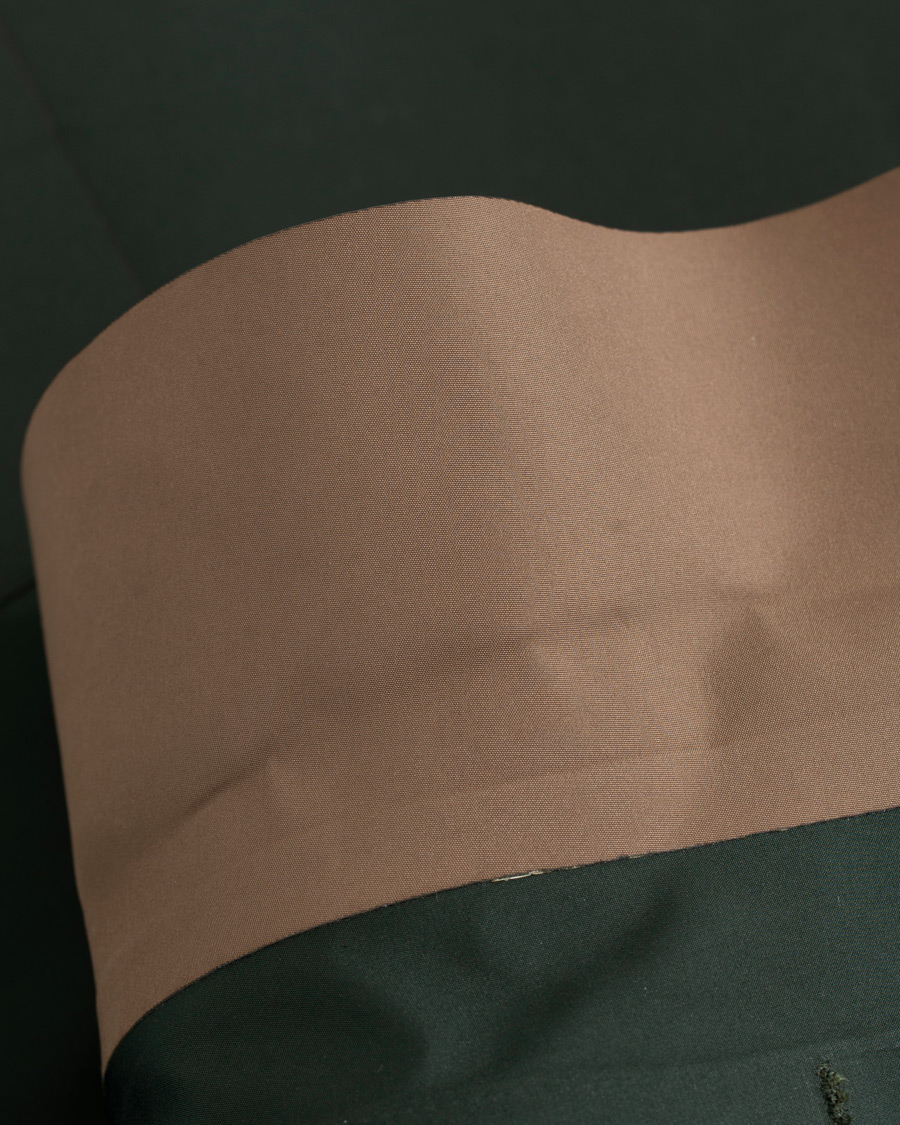 Mies | Takit | Kired | Pablo Laser Cut Trench Green