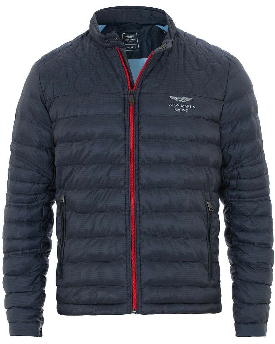 Hackett AMR Lightweight Quilted Jacket Navy osoitteesta CareOfCar