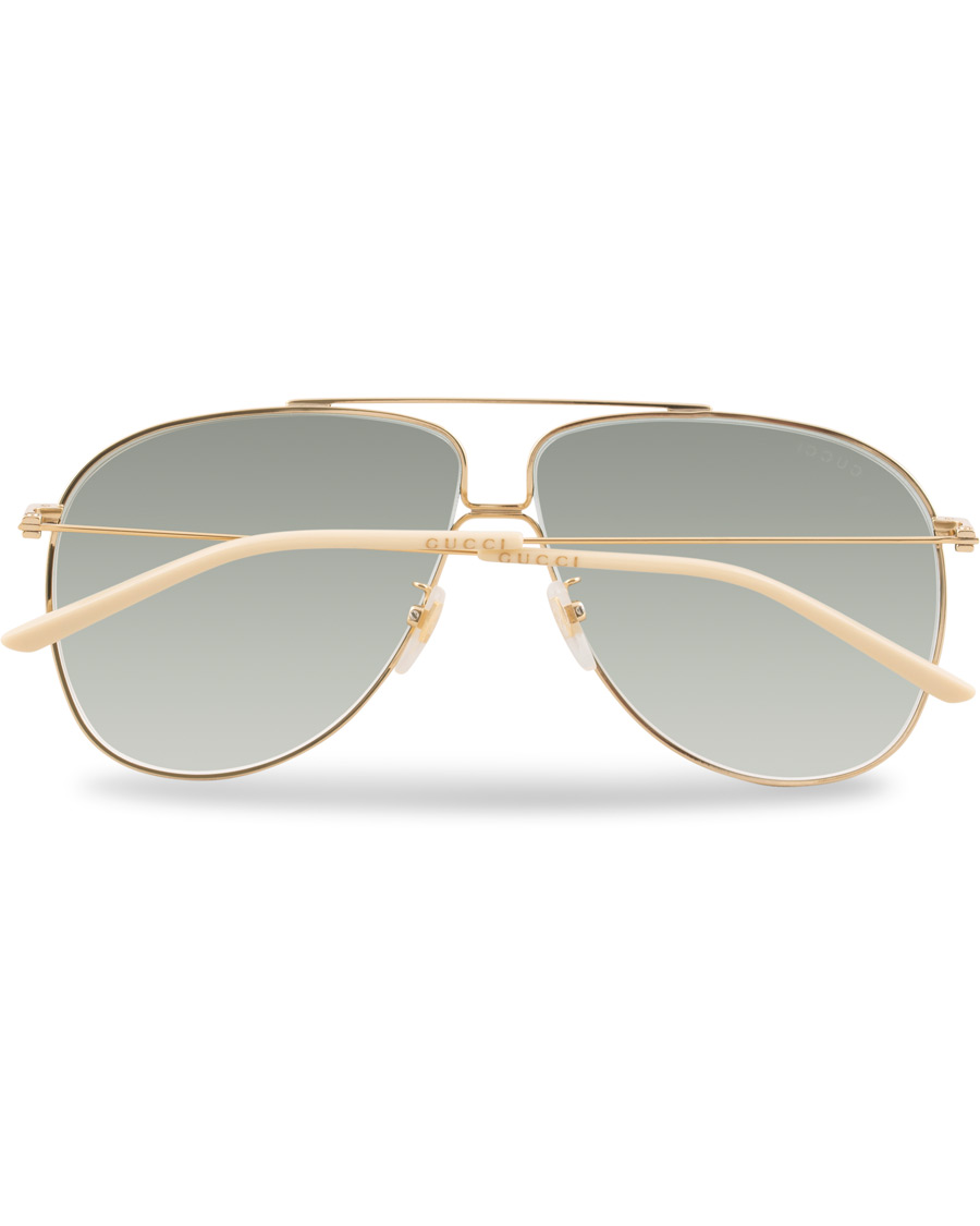 Mies | Gucci GG0440S Sunglasses Gold/Green | Gucci | GG0440S Sunglasses Gold/Green
