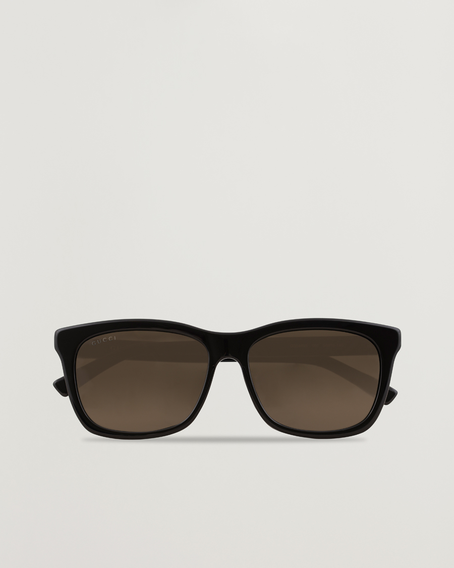 Miehet |  | Gucci | GG0449S Sunglasses Black/Gold/Brown