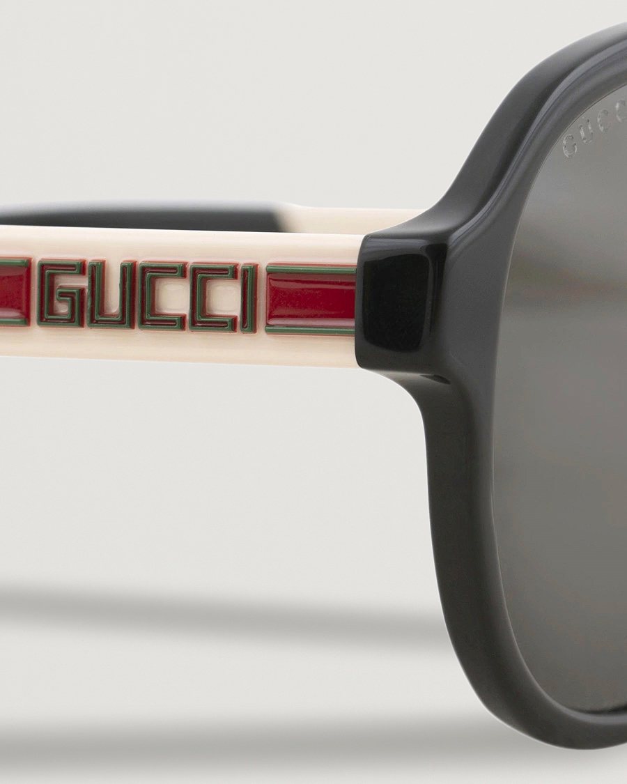 Mies | Aurinkolasit | Gucci | GG0463S Sunglasses Black/White/Grey