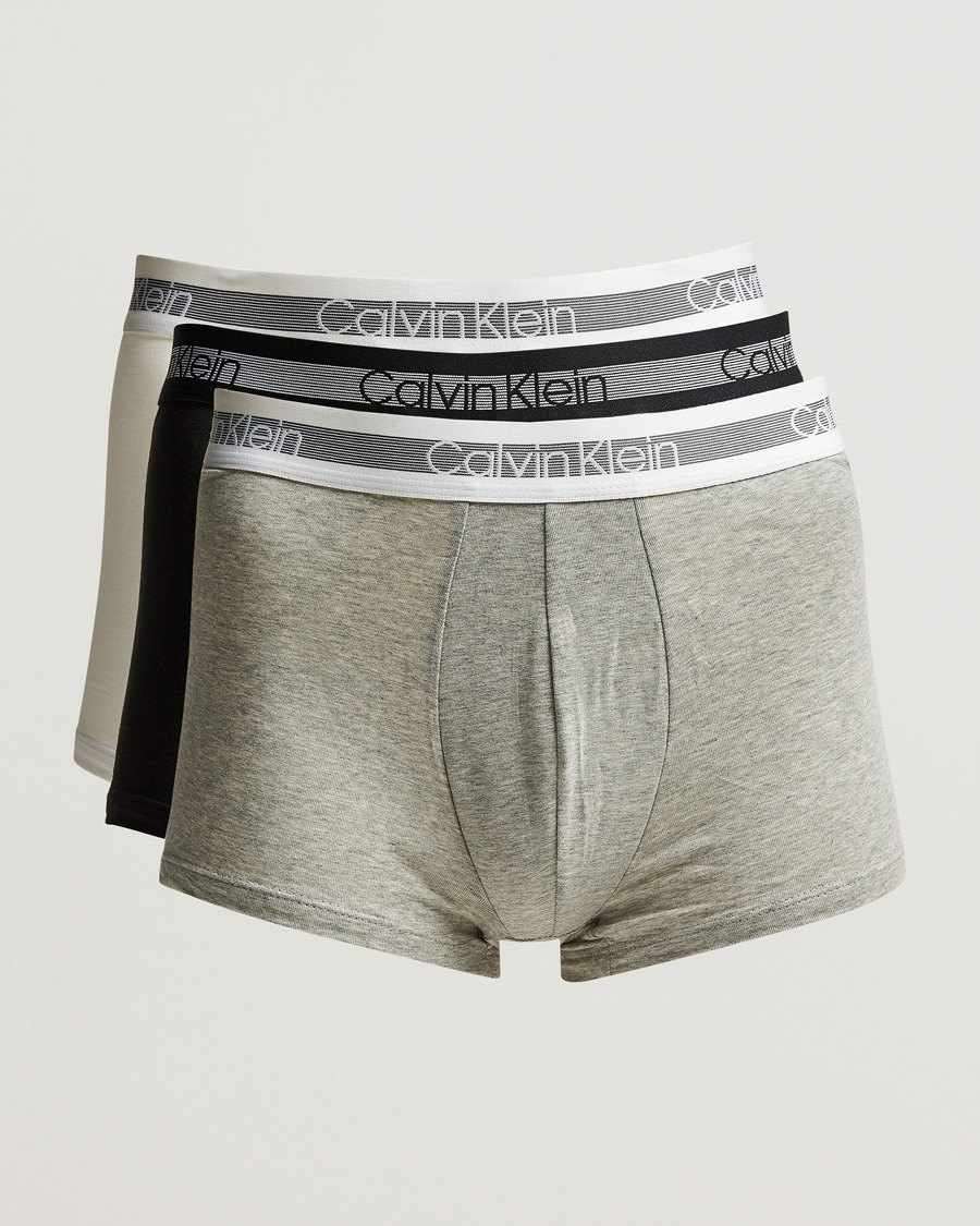 Miehet |  | Calvin Klein | Cooling Trunk 3-Pack Grey/Black/White