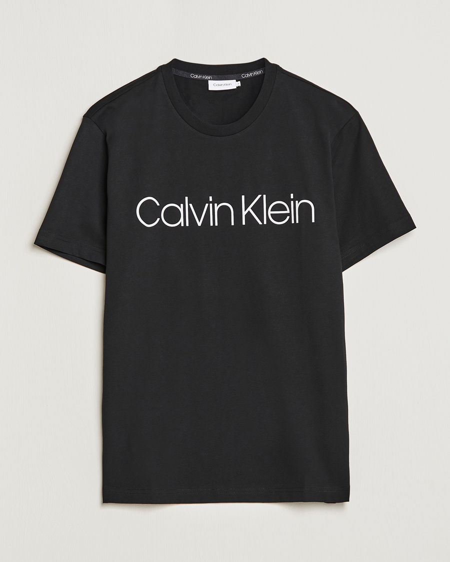 Miehet |  | Calvin Klein | Front Logo Tee Black