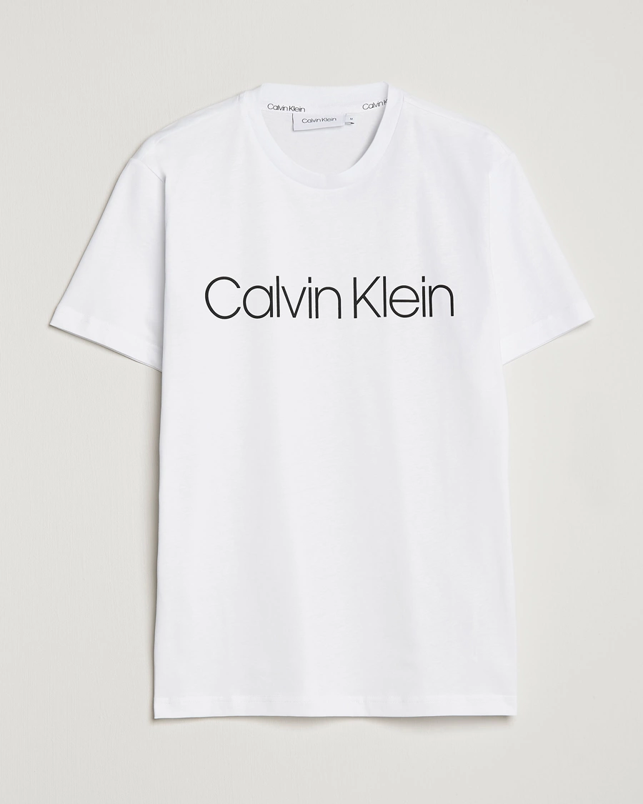 Mies | Calvin Klein | Calvin Klein | Front Logo Tee White