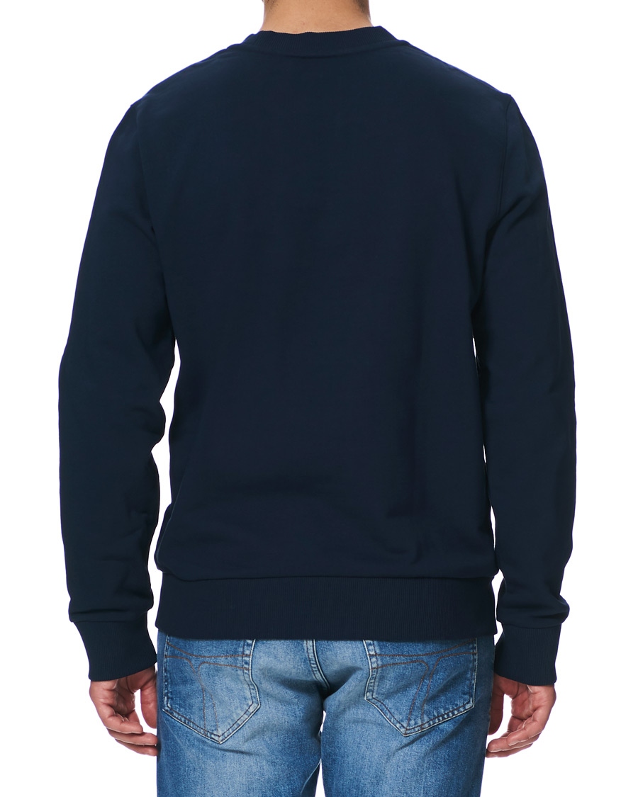 Mies | Puserot | Calvin Klein | Front Logo Sweatshirt Navy