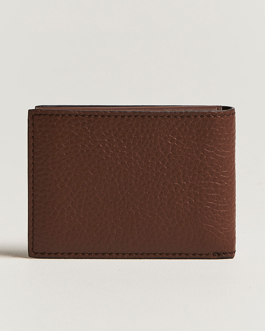 Mies | Lompakot | Tiger of Sweden | Wrene Grained Leather Wallet Brown