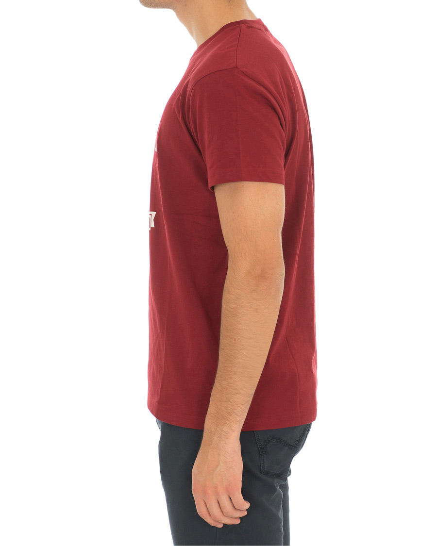 Mies | T-paidat | GANT | Graphic Tee Mahogany Red