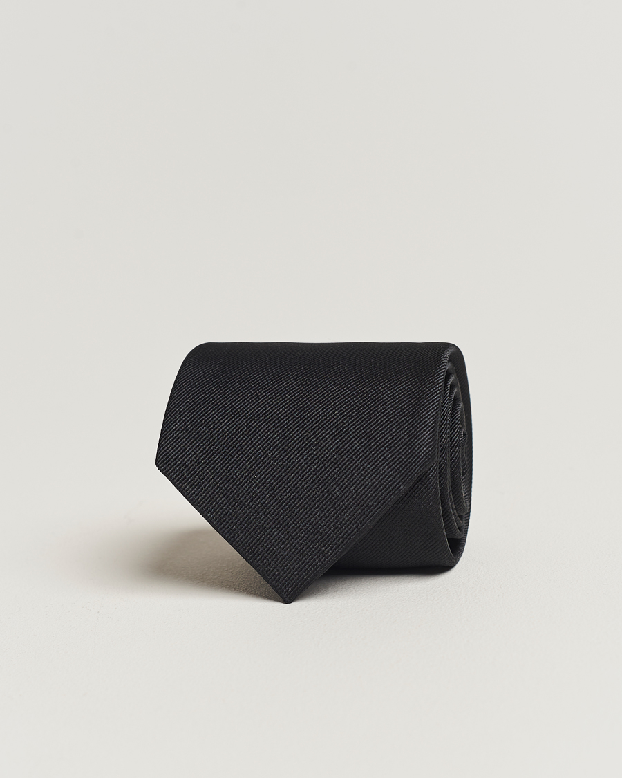 Mies | Solmiot | Amanda Christensen | Plain Classic Tie 8 cm Black