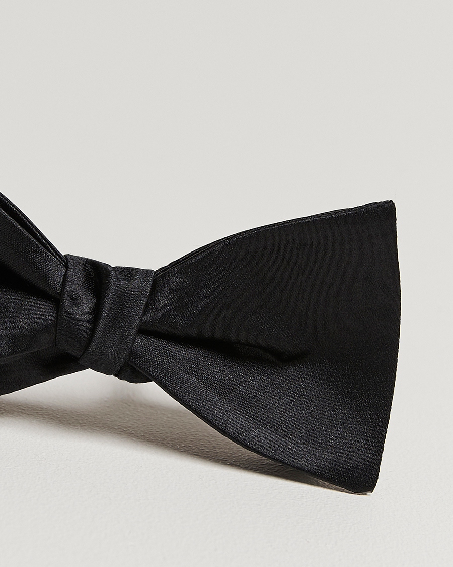 Mies | Rusetit | Amanda Christensen | Self Tie Silk Ceremony Black