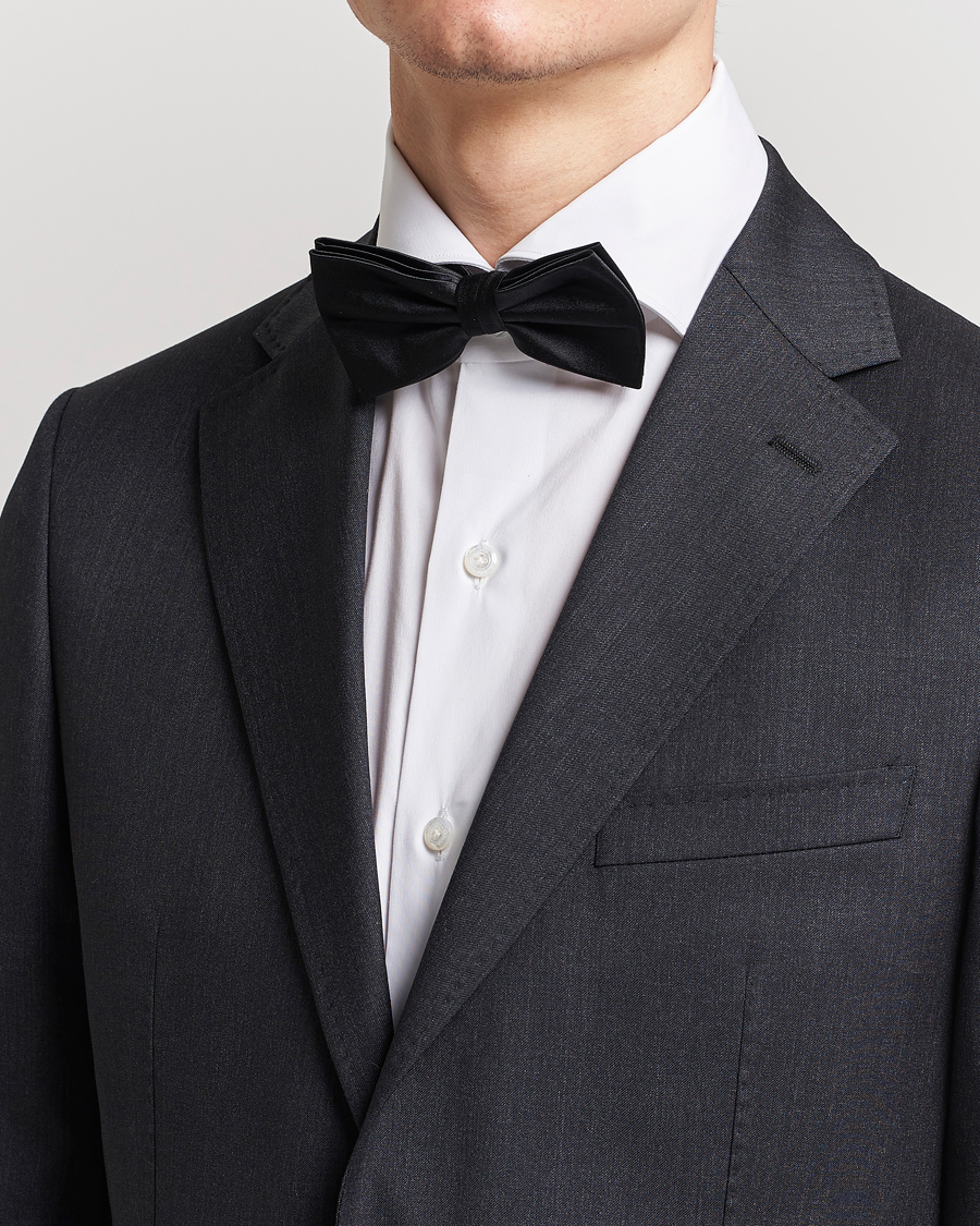 Mies | Amanda Christensen Pre Tie Silk Ceremony Black | Amanda Christensen | Pre Tie Silk Ceremony Black