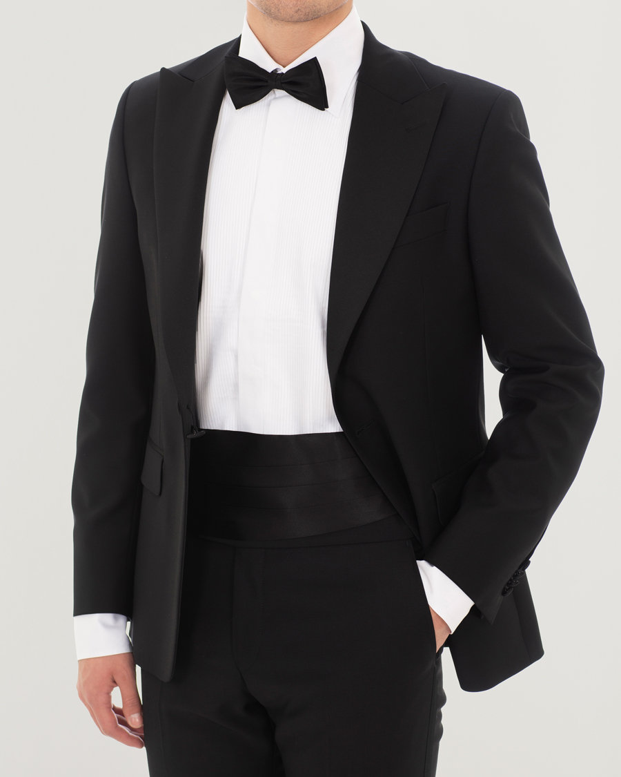 Mies | Rusetit | Amanda Christensen | Silk Cummerbund Set Black Black