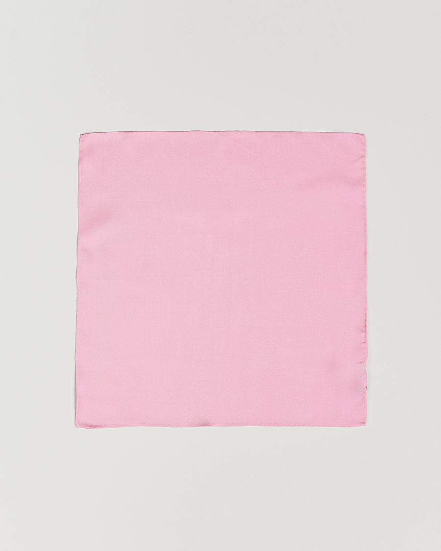 Miehet | Taskuliina | Amanda Christensen | Handkercheif Silk Pink