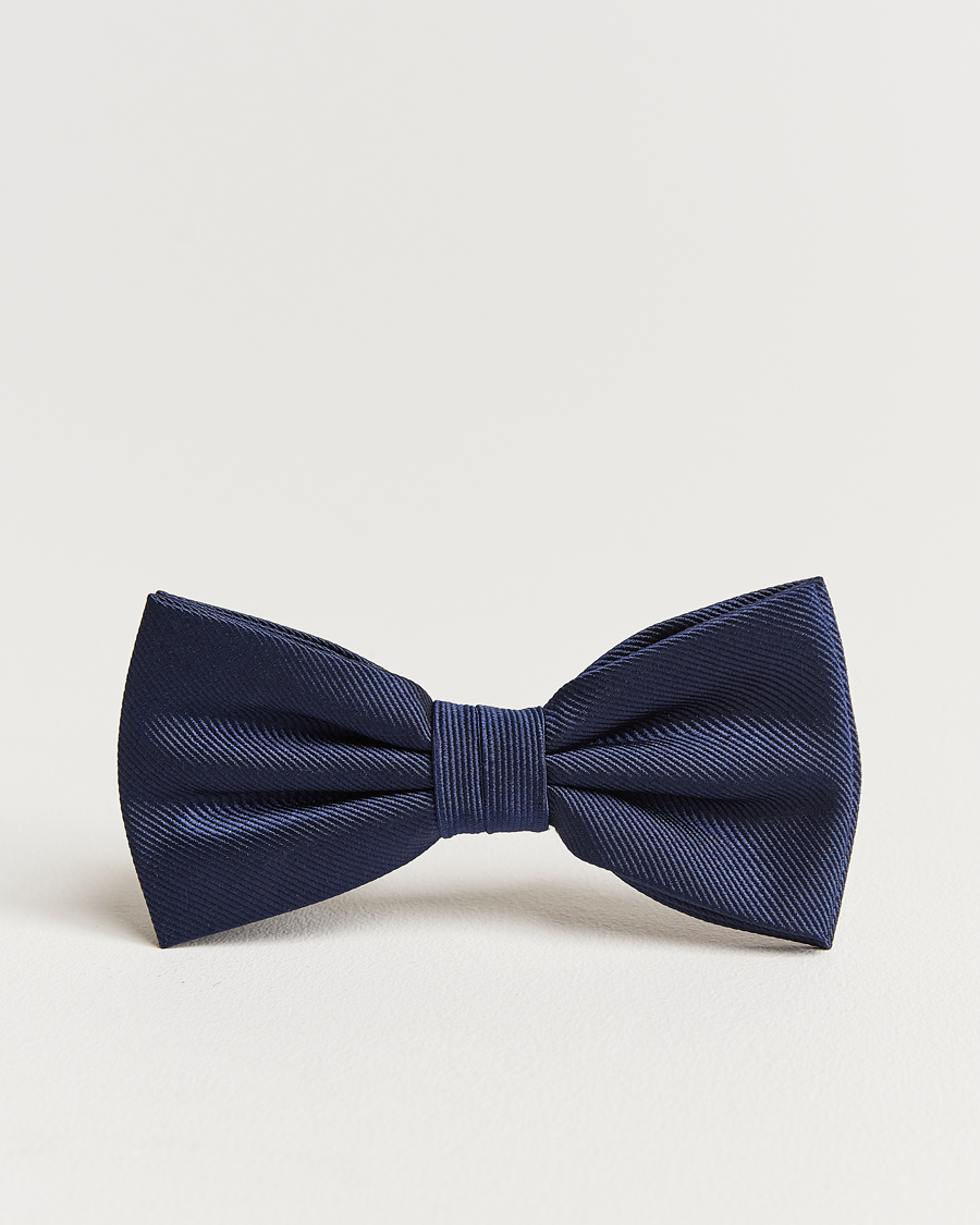 Mies | Amanda Christensen Pre Tie Silk Navy | Amanda Christensen | Pre Tie Silk Navy
