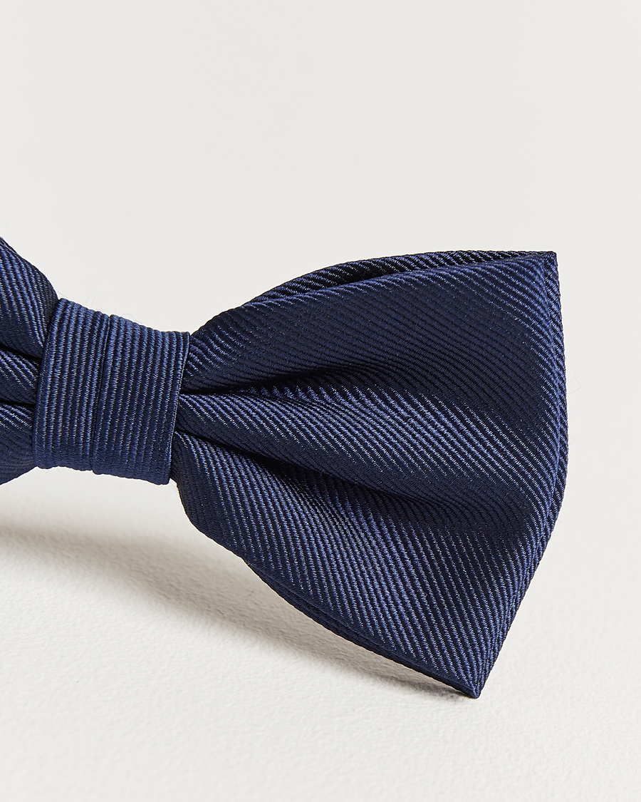 Mies | Amanda Christensen Pre Tie Silk Navy | Amanda Christensen | Pre Tie Silk Navy