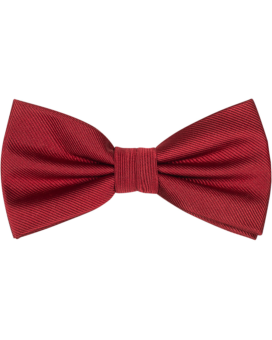 Mies | Amanda Christensen Pre Tie Silk Wine Red | Amanda Christensen | Pre Tie Silk Wine Red