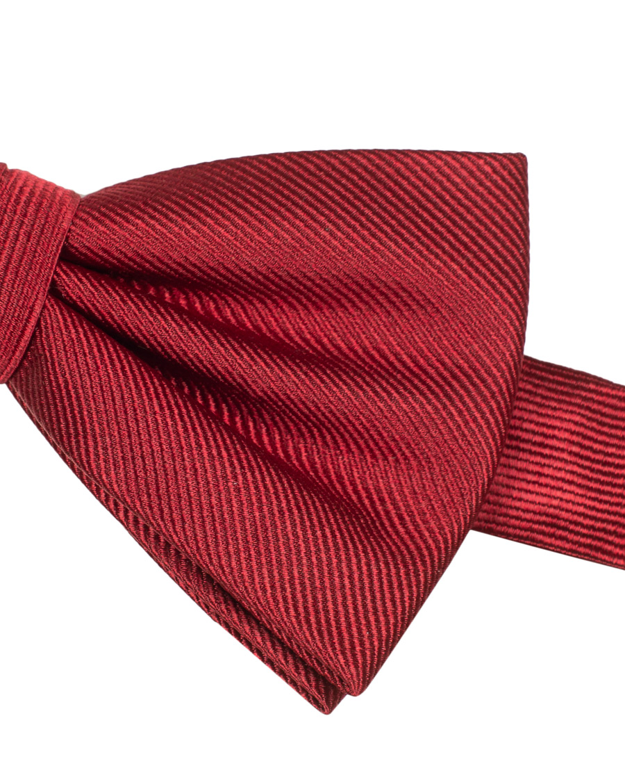 Mies | Amanda Christensen Pre Tie Silk Wine Red | Amanda Christensen | Pre Tie Silk Wine Red