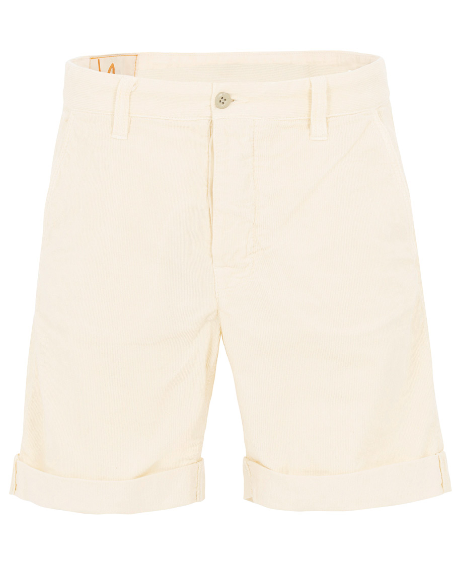 Mies | Shortsit | Nudie Jeans | Luke Baby Cord Shorts Dusty White