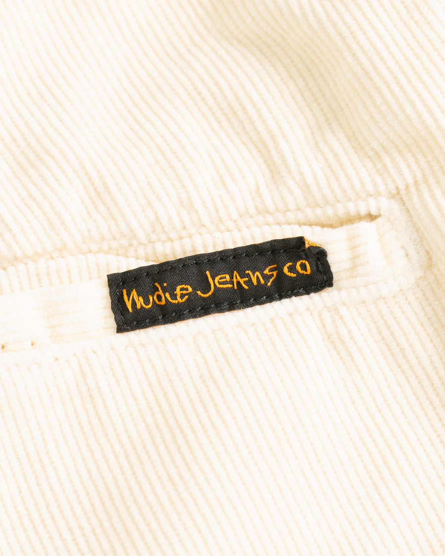 Mies | Shortsit | Nudie Jeans | Luke Baby Cord Shorts Dusty White