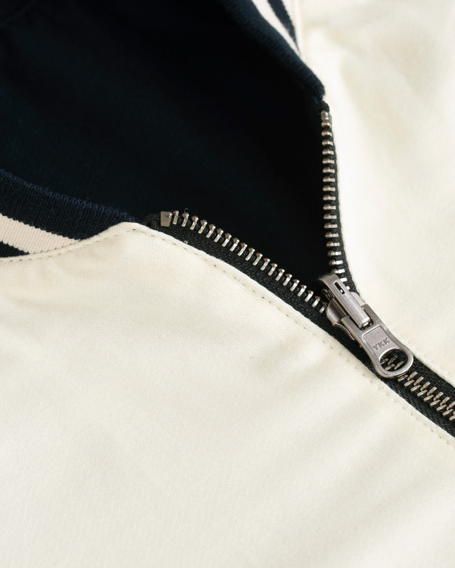 Mies | Takit | Nudie Jeans | Mark Baseball Reversible Jacket White/Navy