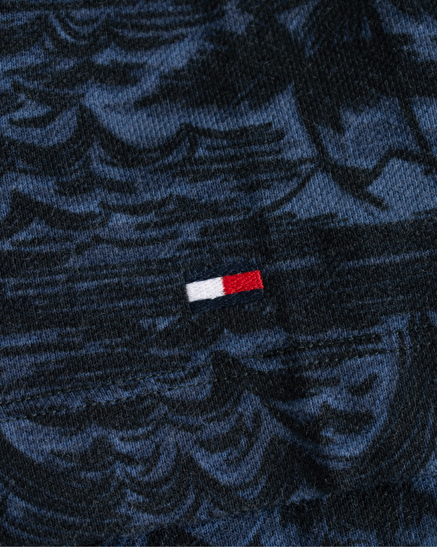 Mies | Pikeet | Tommy Hilfiger | All Over Flower Print Polo Vintage Indigo